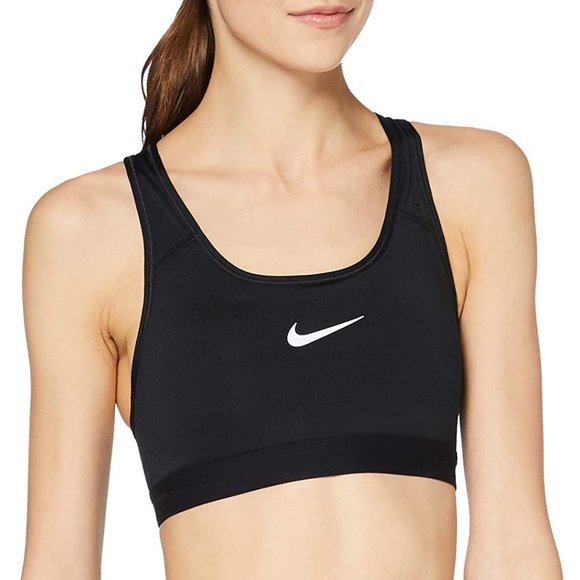 NWT Nike Pro Classic Padded Bra in Black - Picture 4 of 8